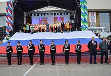 Ухта: День города, государственности Коми и российского флага.